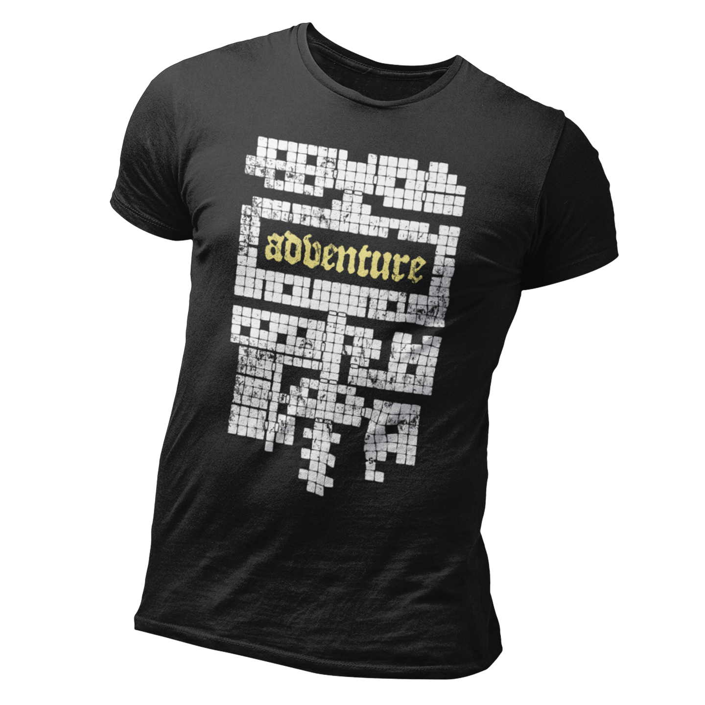 dnd dungeon adventure map tshirt