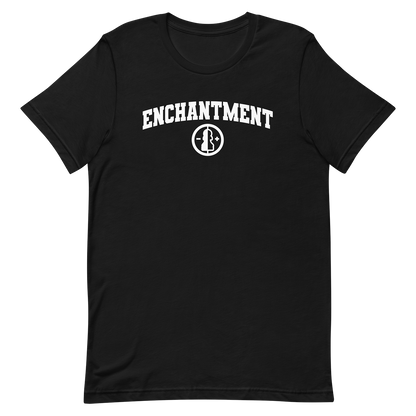 black dnd magic school enchantment tshirt