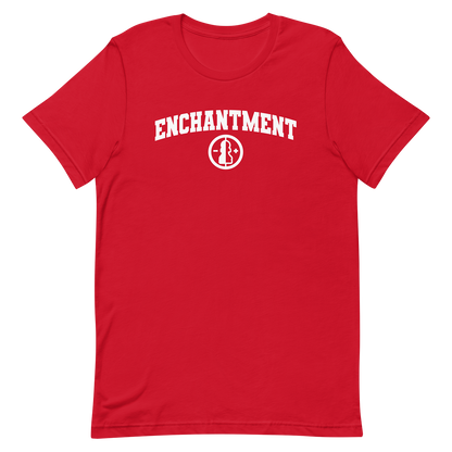 red dnd magic school enchantment tshirt