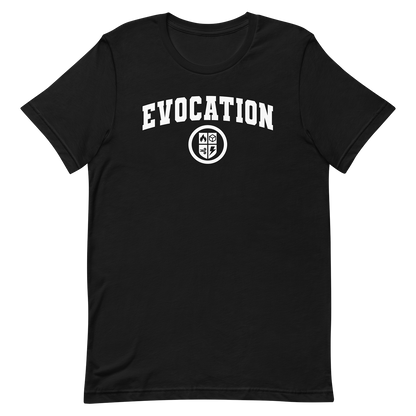 black dnd magic school evocation tshirt