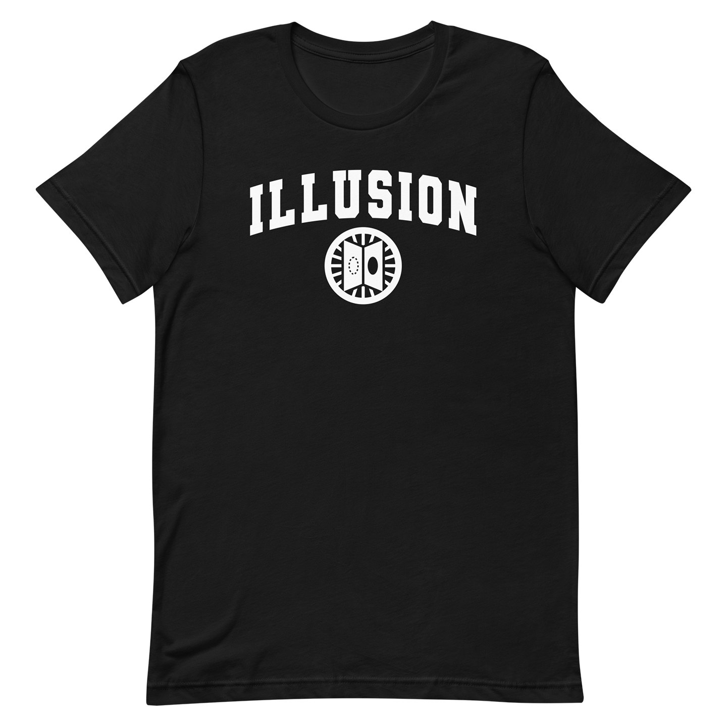 black dnd magic school illusion tshirt