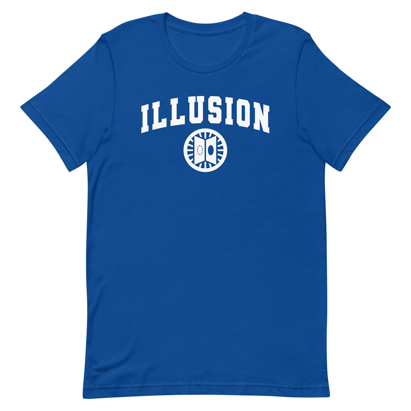 blue dnd magic school illusion tshirt