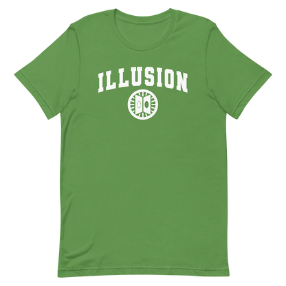 green dnd magic school illusion tshirt