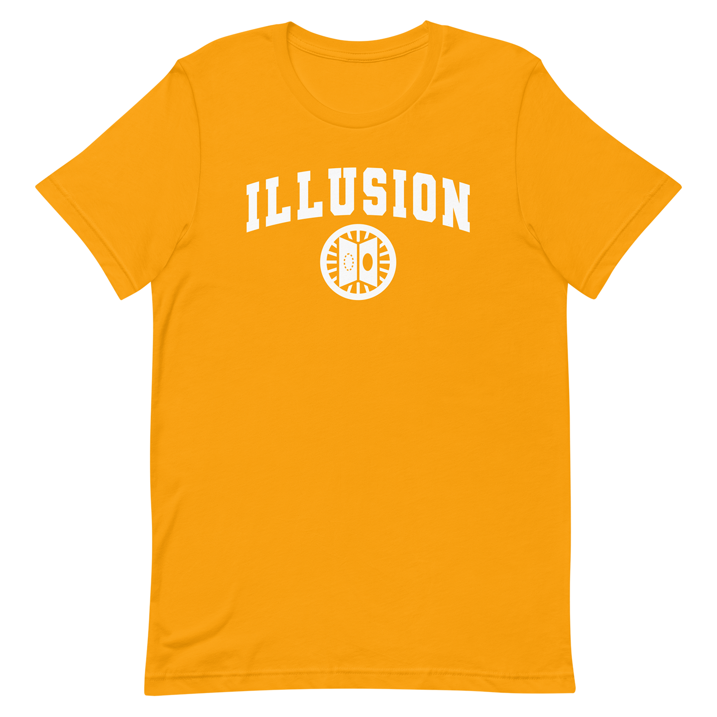 yellow dnd magic school illusion tshirt