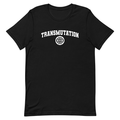 Black DnD Magic School Transmutation Tshirt