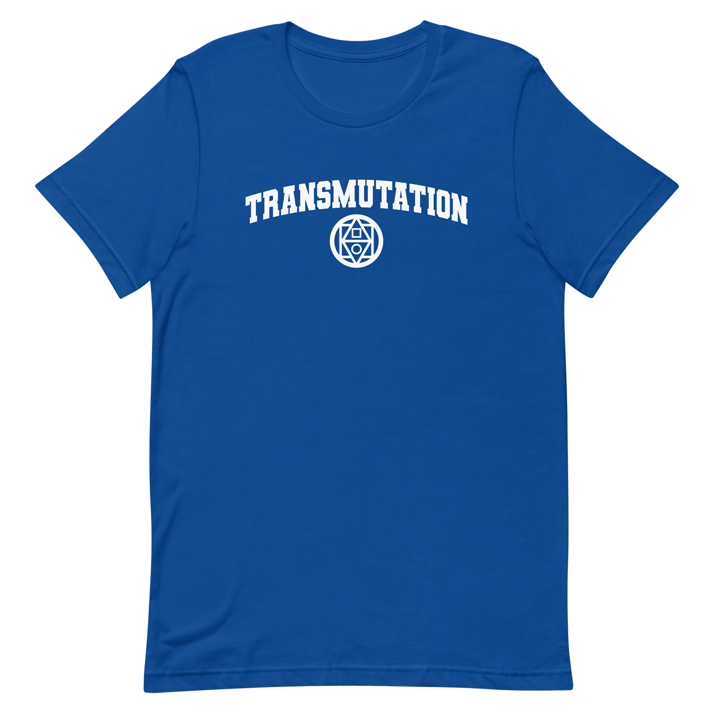 Blue DnD Magic School Transmutation Tshirt