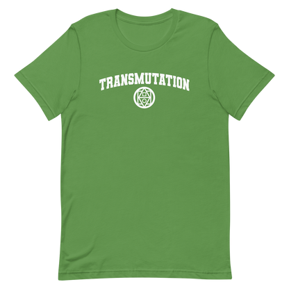 Green DnD Magic School Transmutation Tshirt