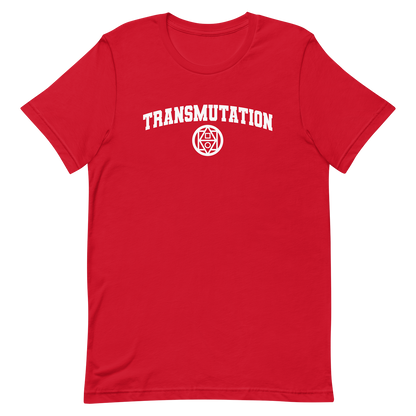 Red DnD Magic School Transmutation Tshirt