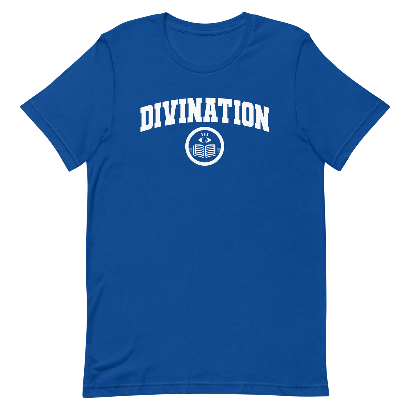 blue dnd magic school divination tshirt