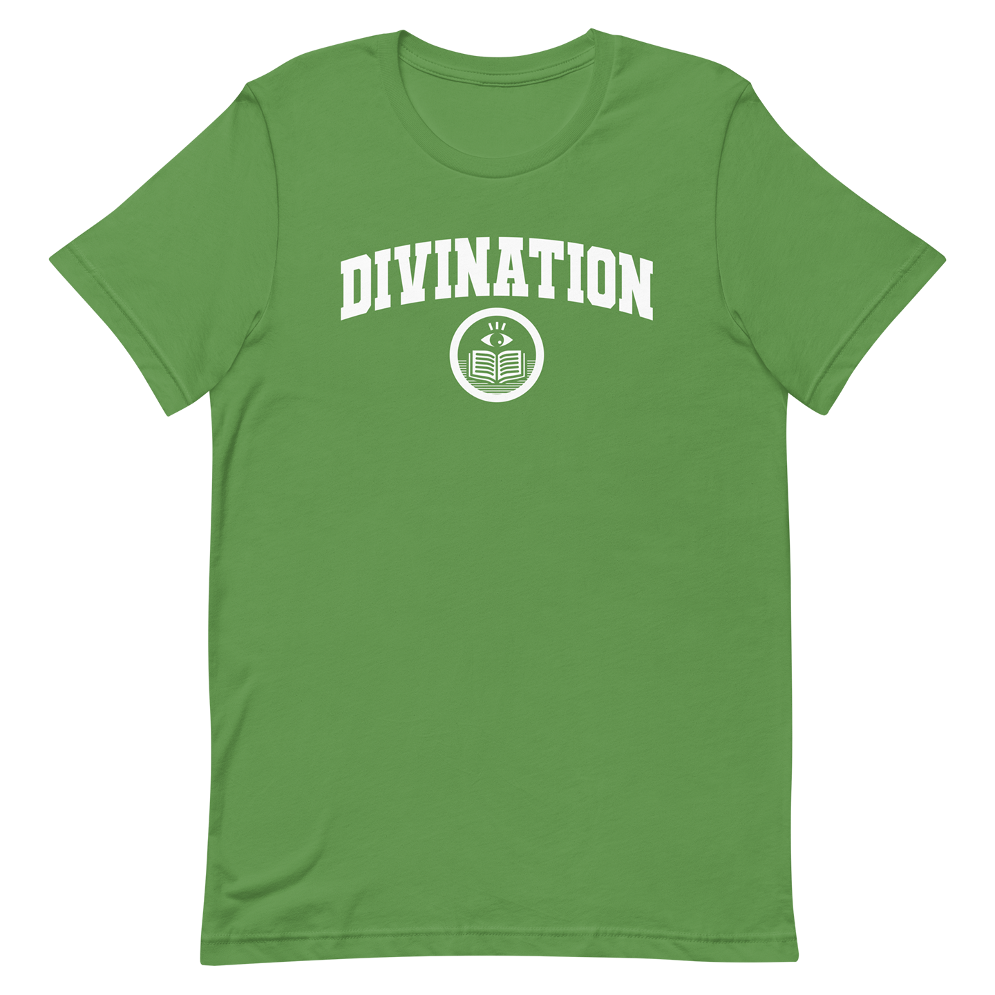 green dnd magic school divination tshirt