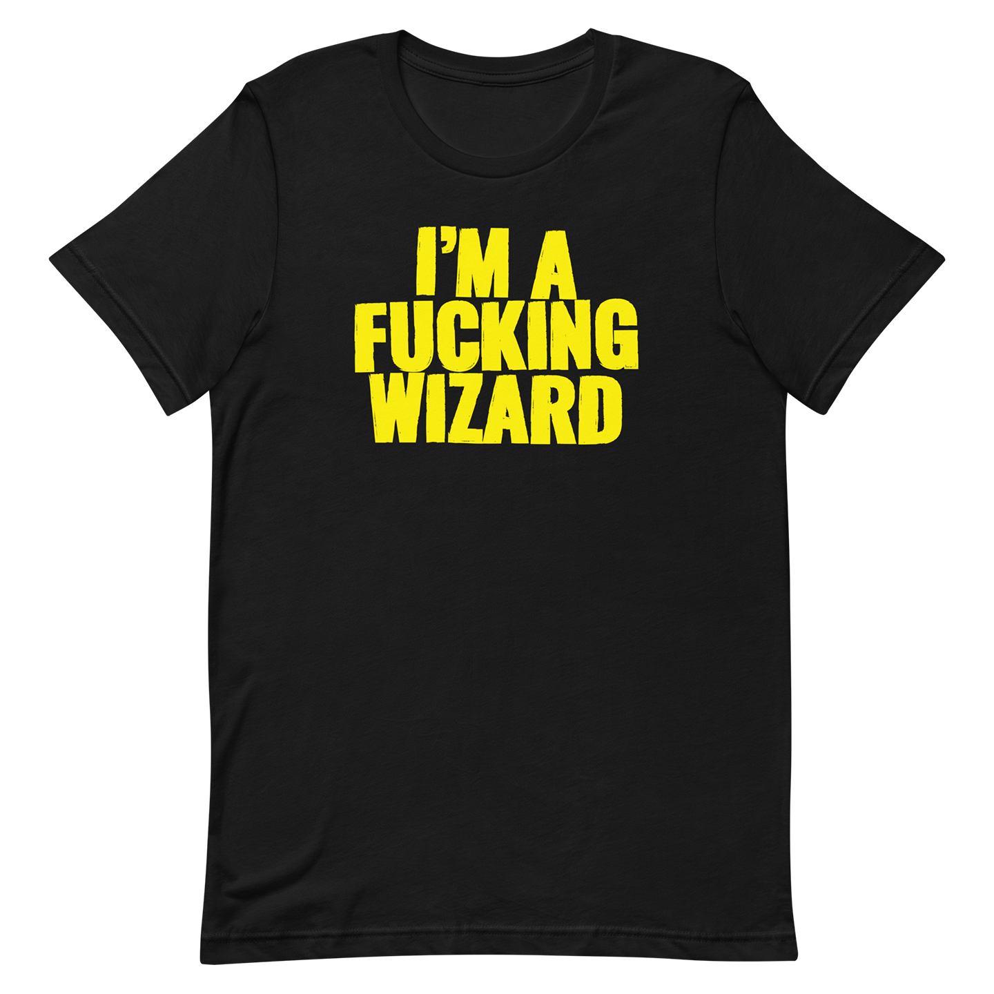 black im a fucking wizard tshirt