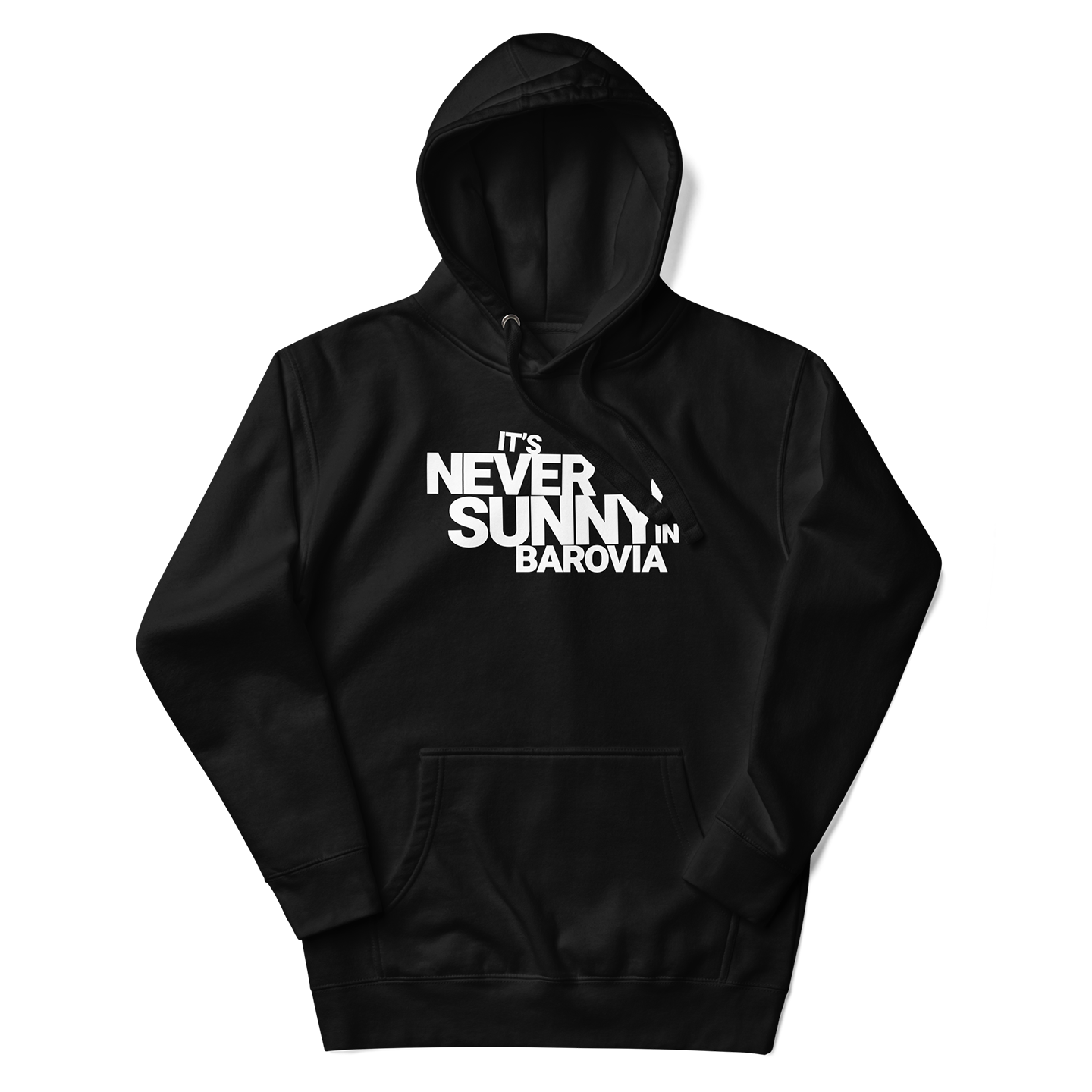 It's Never Sunny in Barovia Hoodie
Black