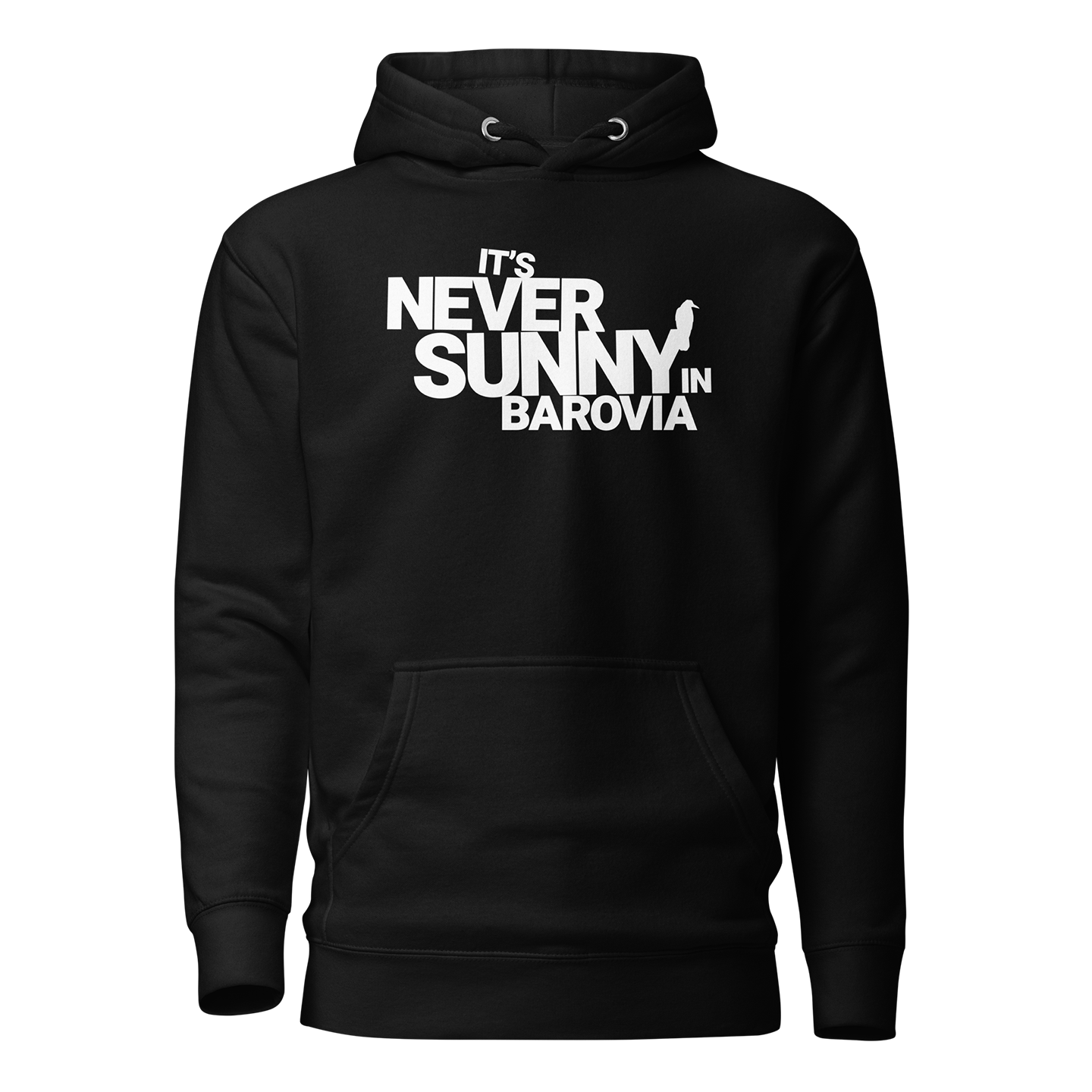 It's Never Sunny in Barovia Hoodie Mockup