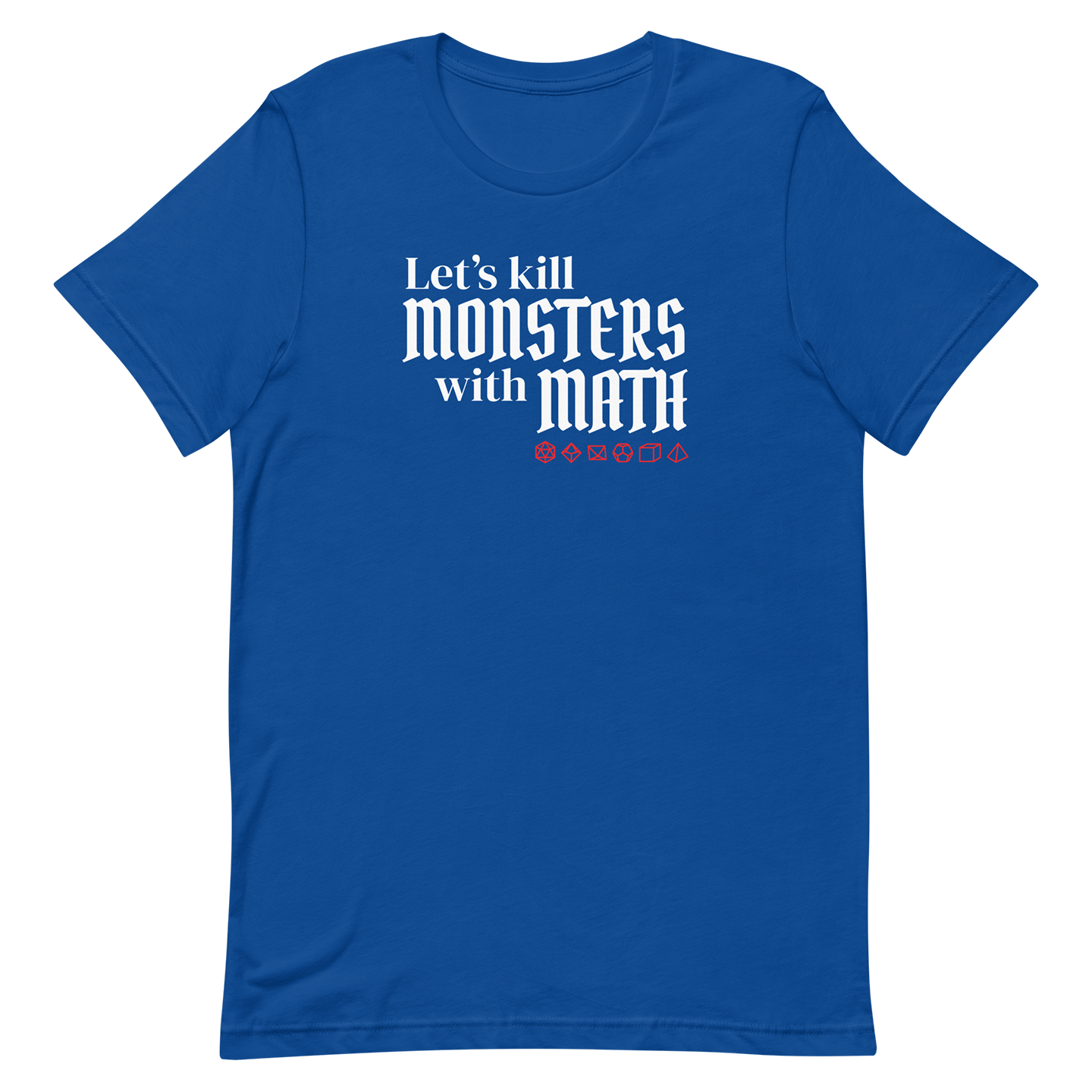 blue lets kill monsters with math