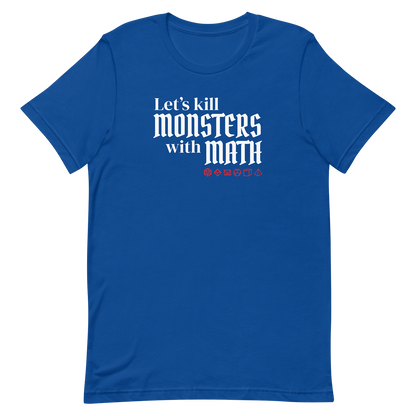 blue lets kill monsters with math