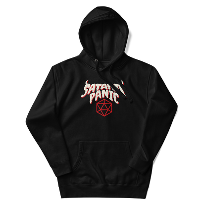 Satanic Panic 80s Gaming Hoodie Black