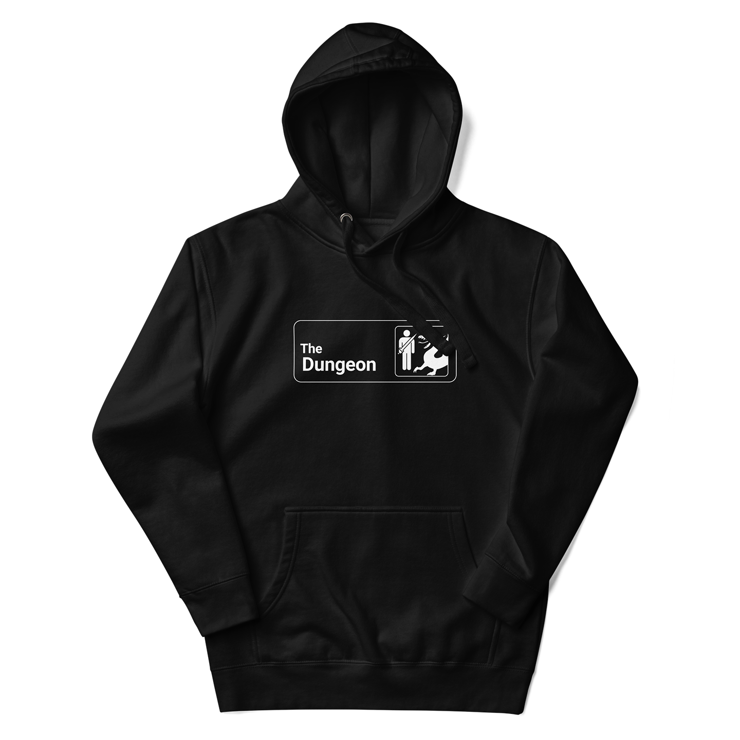 The Dungeon Office Sign Hoodie Black