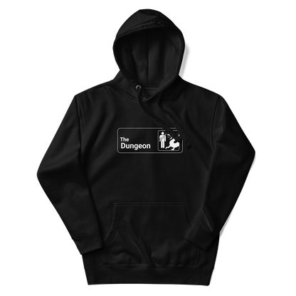 The Dungeon Office Sign Hoodie Black